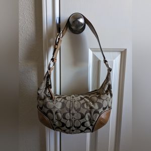 Used Coach hobo bag